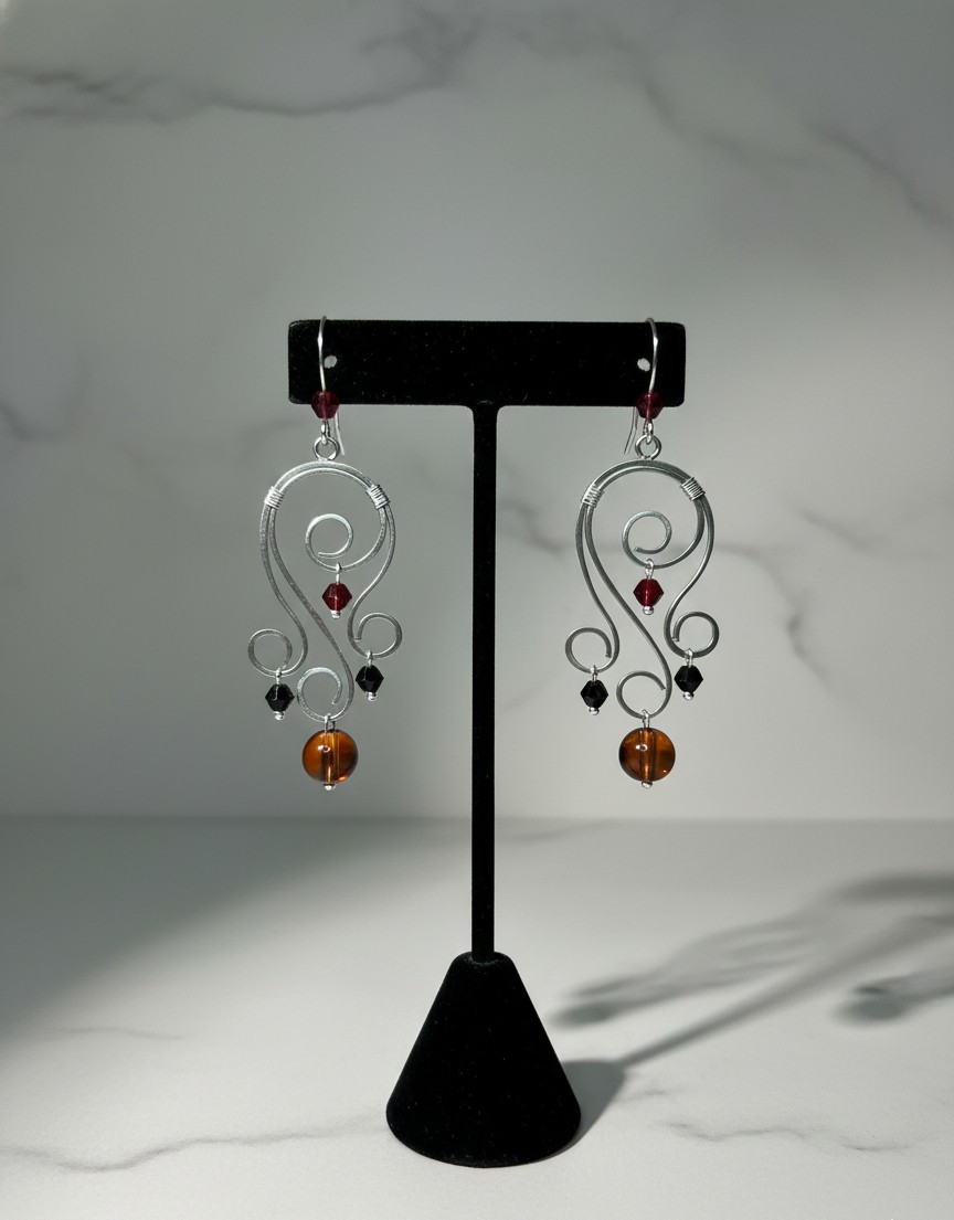 boucles d'oreilles ambre royal boucles d'oreilles ambre royal